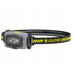 Ledlenser HF4R Work Black/Yellow, latarka akumulatorowa, 500 lm