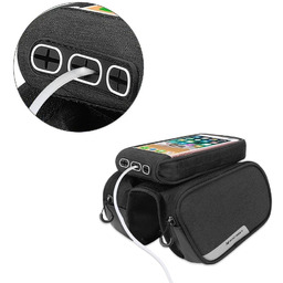 Wozinsky torba rowerowa na ramę + odczepiany pokrowiec