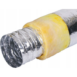 Przewód izolowany elastyczny wentylacyjny Termoflex rura spiro fi