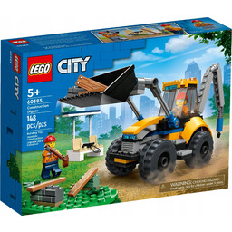 Klocki Lego City 60385 Koparka , budowa