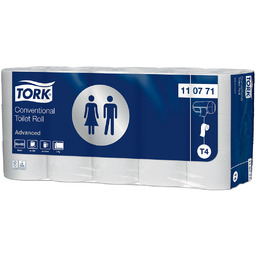 Papier toaletowy Tork 30 rolek biały 2 warstwy