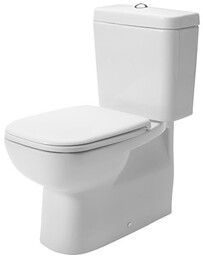 DURAVIT 21180920002 Stand-WC Kombi 65 cm D-Code Wei