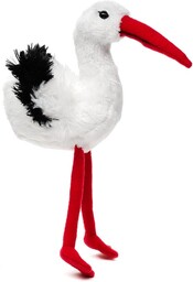 Uni-Toys - Plushie bocian - 19 cm (wysokość)