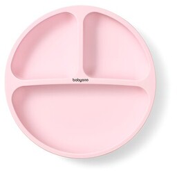 BABYONO Talerz 1482/02 Różowy