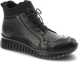 Artiker Czarne Sneakersy Damskie Wygodne Półbuty