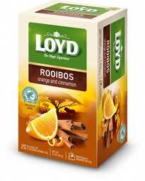 Herbata Loyd Rooibos Sense pomarańcza z cynamonem -