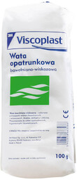 3M Viscoplast Wata opatrunkowa bawełniano-wiskozowa 100g