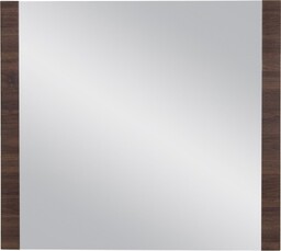 Lustro łazienkowe orzech 90x80 cm FOKUS NEW