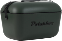 Polarbox Pojemnik chłodzący Classic Black 12 l, zielony,