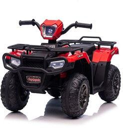 Baby Mix Samochód elektryczny dla dzieci Quad, czerwony