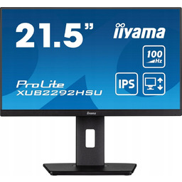IIYAMA Monitor 21.5 cala XUB2292HSU-B6 IPS 100Hz PIVOT