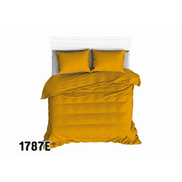 Karo Pościel bawełniana 140x200 1787E musztardowa 78 jednobarwna