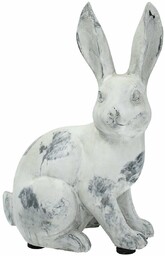 Figurka Sitting Rabbit 13x9x20cm, 13 x 9 x