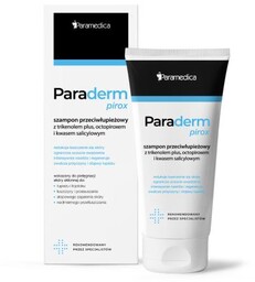 PARADERM PIROX Szampon przeciwłupieżowy z trikenolem plus, octopiroxem