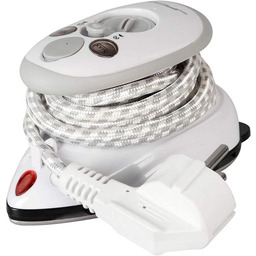 Emaga Żelazko parowe podróżne, białe, 65-230  C