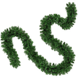 Girlanda świąteczna choinkowa 310cm zielona