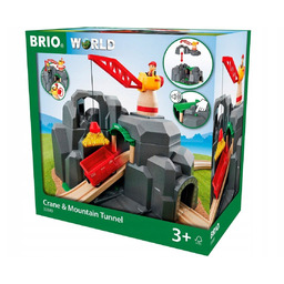 Brio. Dźwig i tunel górski Ravensburger
