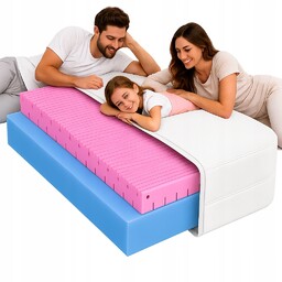 Materac 110x200 piankowy dziecięcy miękki strefowy 7 stref