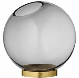 Aytm GLOBE Wazon do Kwiatów Czarny 30 cm
