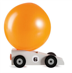 Samochód wyścigowy ''Balloon Racer Silverstar'' DONKEY