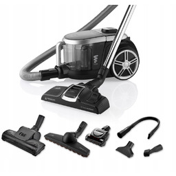 Odkurzacz Bezworkowy Czarny Eta Stormy Electronic 7 Końcówek