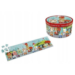 Puzzle 100 Podłogowe Miasto, Scratch