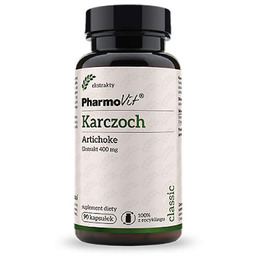 PHARMOVIT Karczoch 400 mg Artichoke, 90 kaps.