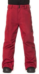 zimowe spodnie dziecięce HORSEFEATHERS PINBALL KIDS PANTS (red)