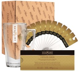 ZESTAW Herbata Richmont Ceylon Gold 12 saszetek +