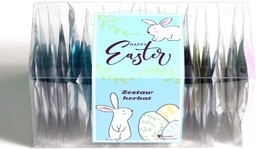 HAPPY EASTER zestaw herbat na Wielkanoc prezent upominek