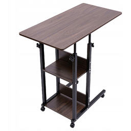 Mobilne Biurko Regulowane na kółkach stolik Pod Laptop