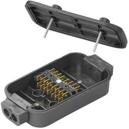 Puszka elektryczna 8x4-bieguny ProPlus 343097 skrzynka elektryczna 6-24V