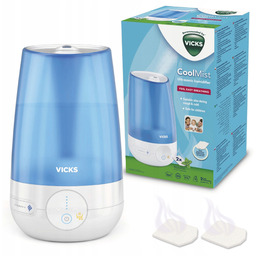 Nawilżacz Powietrza Ultradźwiękowy Vicks VUL565E4 Cool Mist