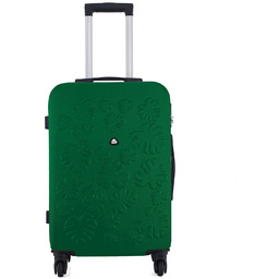 Walizka średnia Semi Line T5622-4 Zielony