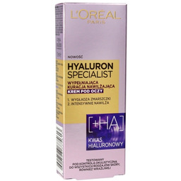 Loreal Hyaluron Specjalist Krem-kuracja nawilżająco wygładzający pod oczy