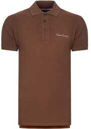 Koszulka Polo Pierre Cardin Custom Fit Brown