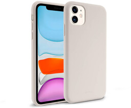 Crong Color Cover - Etui iPhone 11 (kamienny