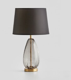 Lampa Stołowa Ze Szklaną Podstawą Glasis