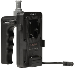 Nanlite BT-BG-V - uchwyt akumulatora V-Mount, złącze DC,