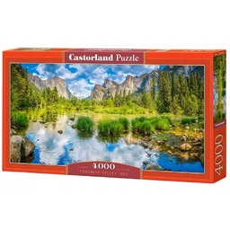 Puzzle 4000 elementów. Yosemite Valley, Usa. Castorland