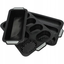 Forma foremki zestaw 3 szt do pieczenia bagietek