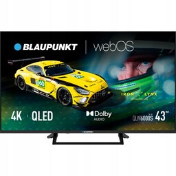 Telewizor Blaupunkt 43QLW6000S 43” Qled 4K Uhd WebOS
