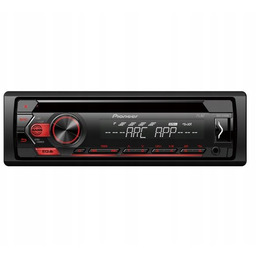 Pioneer DEH-S120UB Radio Czerwone CD MP3 Usb