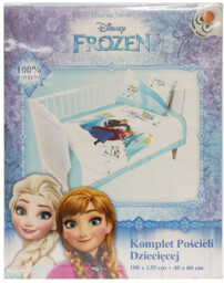 Disney - Komplet pościeli Frozen 135x100+40x60