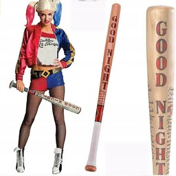 Baseballowy Drewniany Kij Bejsbolowyharley Quinn 84CM Cosplay