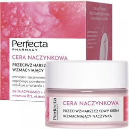 PERFECTA Cera Naczynkowa Przeciwzmarszczkowy krem wzmacniający naczynka 50