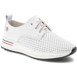 Artiker Półbuty damskie, cholewka ze skóry naturalnej licowej