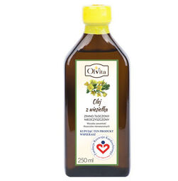 OlVita Olej z wiesiołka, zimno tłoczony, nieoczyszczony, 250