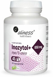 Aliness Inozytol myo/D-chiro, 40/1, 650mg + B6 -