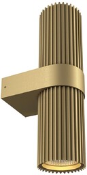Ścienna lampa tuba Dynamics MOD326WL-02MG Maytoni plisowana złota